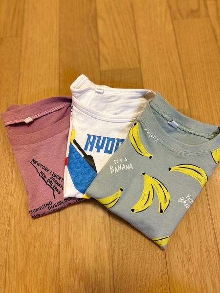 Tシャツ3枚セット キッズ110cm