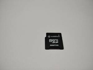 microSD→miniSD　変換アダプター　vodafone　認識確認済み　メモリーカード　ミニSDカード　SDカード