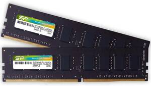 シリコンパワー デスクトップPC用 メモリ DDR4 3200 PC4-25600 8GB x 2枚 (16GB) 288Pin 