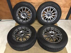 STRADA TIRADO γ ストラーダ　16インチ　6.5J　PCD114.3　5穴　ET38　ハブ径約73　TOYO 　215/65R16　2014年　4本