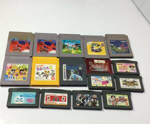  Game Boy * Game Boy Advance game soft set sale operation absolutely not yet verification * Junk 