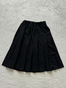 robe de chambre COMME des GARCONS sizeM ブラックプリーツスカート 黒 ad1999 コムデギャルソン 