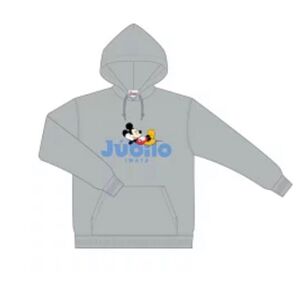 ジュビロ磐田 ミッキーデザインフードパーカー(ジュビロ磐田) (グレー/XL)