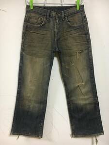 ※ZARAJEANS　ザラジーンズ　LOOSEFit ダメージ加工　デニムパンツ　 Z-BJAI.F