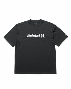 L 新品 送料無料 FCRB 24SS Hurley TEAM TEE BLACK ブラック SOPH SOPHNET F.C.R.B. ブリストル BRISTOL F.C.Real Bristol Tシャツ