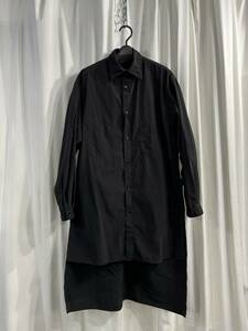 2019SS yohji yamamoto pour homme デザインロングブラウス（HH-B10-900）