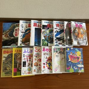 [ large illustrated reference book 14 pcs. set ] Shogakukan Inc.. illustrated reference book NEO large picture book set sale 