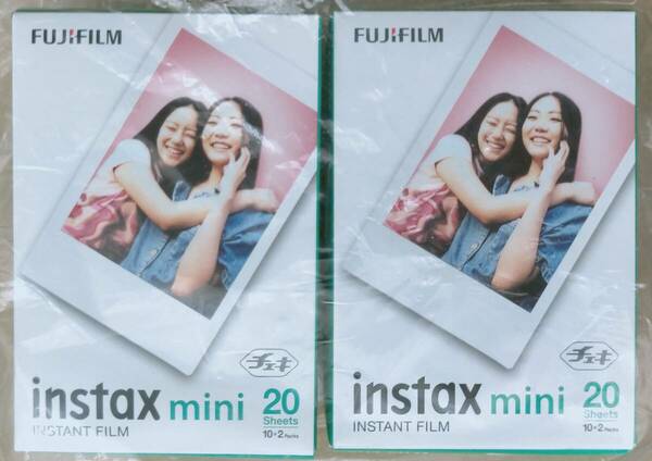 ●FUJIFILM instax mini　計40枚 富士フィルム