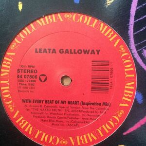 12’ Leata Galloway-With every beat of my heart