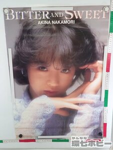 0QB4* that time thing wa-na- Pioneer Nakamori Akina BETTER AND SWEET shop front for B2 poster /.. goods not for sale Showa Retro idol goods sending :-/80