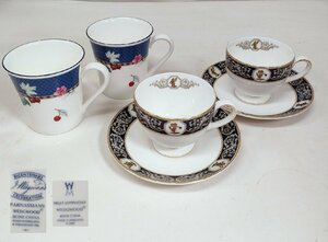 ☆ウエッジウッド WEDGWOOD カップ＆ソーサー PARNASSIANS マグカップ FRUIT SYMPHONY