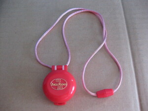  подлинная вещь радуга. .. Angel карман Rocket подвеска красный X розовый Bandai 1991 Angel Pocket Polly Pocket