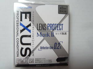 マルミレンズ保護フィルター Marumi EXUS Lens Protect Mark II 43mm・中古美品