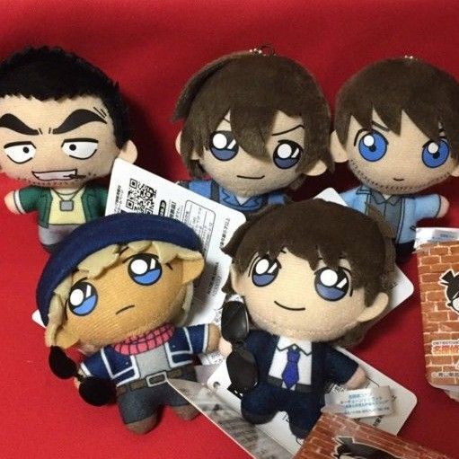 新品 送料込 警察学校組 キーチェーンマスコット 全種類セット ぬいぐるみ コンプリート