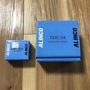 ALINCO アルインコ EBP-30N EDC-54 2点セット 未使用 箱取説付 DJ-Z40 DJ-Z10 DJ-G40 他