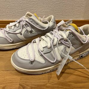 OFF-WHITE × NIKE DUNK LOW 1 OF 50 "49" 27.0cm
