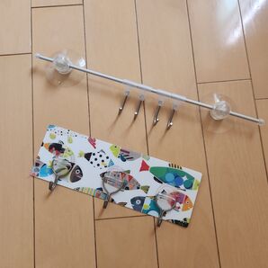 【美品】吸着フック 2点セット キッチン用品 バス用品