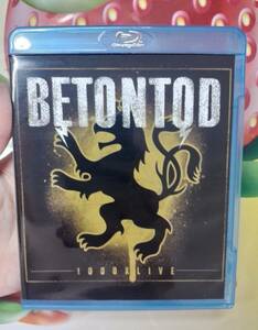 【輸入盤ブルーレイ】 BETONTOD - 1000X LIVE б [BD25] 1枚