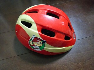 子供用　小学生　園児　自転車　ヘルメット　広島カープ