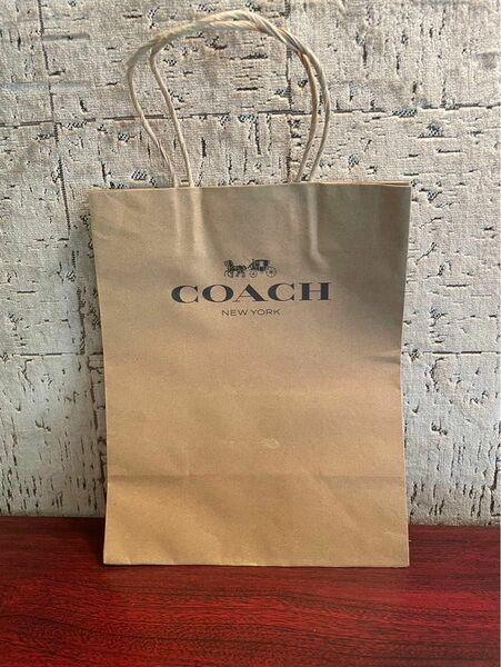 COACH コーチ ショップ袋 ショッパー ラッピング プレゼント紙袋 梱包