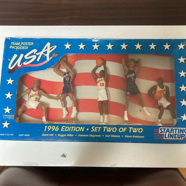 1996年 NBA オールスター フィギュア starting line up Edition SET TWO OF TWO