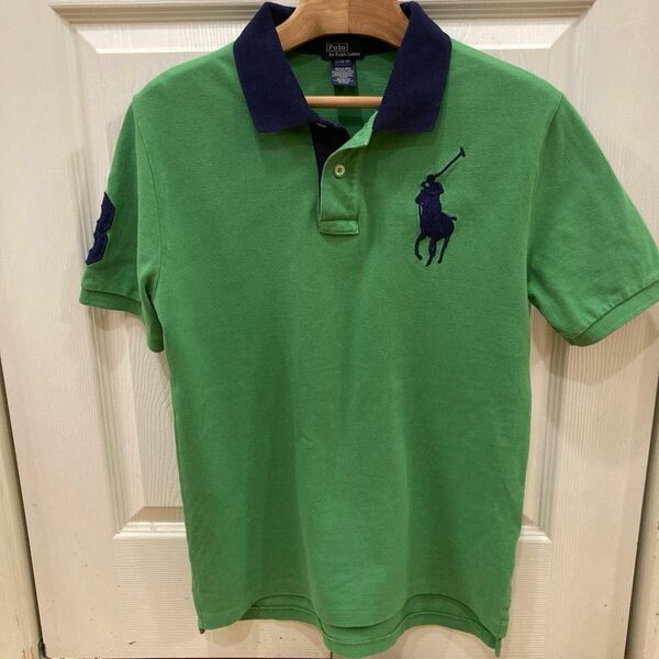 ラルフローレン RALPH LAUREN POLO ビッグポニー 半袖ポロシャツ　グリーン　