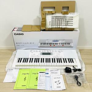 【美品】カシオ 電子キーボード 61標準鍵 光ナビゲーションキーボード LK-221 CASIO