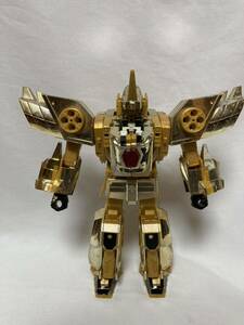 DX黄金合体ゴルドラン　黄金勇者ゴルドラン　当時物 フィギュア　ロボットヒーロー　ビンテージ