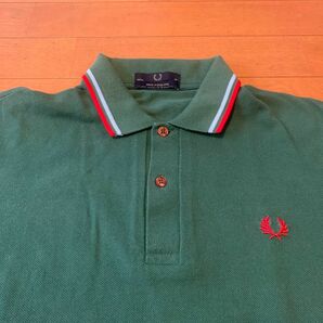 早い者勝ち　fred perry フレッドペリー　M12 半袖ポロシャツ　38 Ｍサイズ綿100%