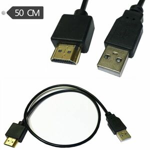 USB 2.0 = HDMI изменение кабель адаптер 50cm конвертер кабель E419