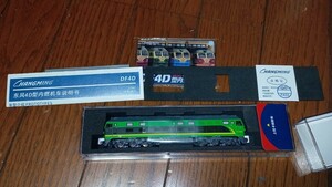【長鳴】【コレクションカード付】DF4D 0560 西局西段　CR200J塗装　東風4D型ディーゼル機関車　中国鉄路〈Nゲージ〉changming