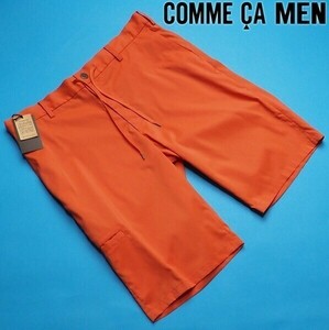  new goods regular price 1.9 ten thousand jpy COMME CA MEN Comme Ca men made in Japan material [ summer blouson ] short pants M orange (13) 27PY24