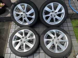 ＜やや美品！＞トヨタ 純正 16インチアルミ 4本セット 195/50R16 アクア ツーリング NHP10 