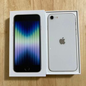 iPhone SE 第3世代 128GB スターライト simフリー