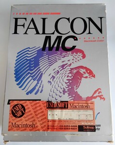 【送料無料】レア 当時物 PCゲーム Macintosh Color専用ソフト FALCON MC ファルコンMC マッキントッシュ レトロゲーム シューティング