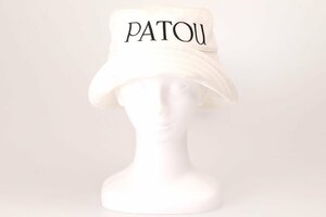 パトゥ コットン パトゥ バケットハット ホワイト サイズL PATOU AC0270132 001W WHITE UNISEX 新品/3