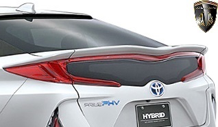 [M*s] Toyota Prius PHV HYBRID ZVW52 (2017y-) AIMGAIN спойлер багажника (3 деталь ) FRP не крашеный Aimgain аэрообвес 