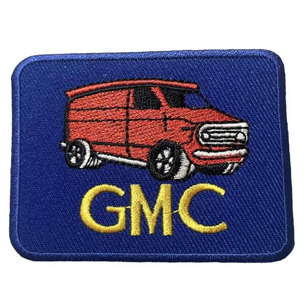 GMC アイロンワッペン 刺繍ワッペン ラリーバン バンデューラー　ビンテージ 