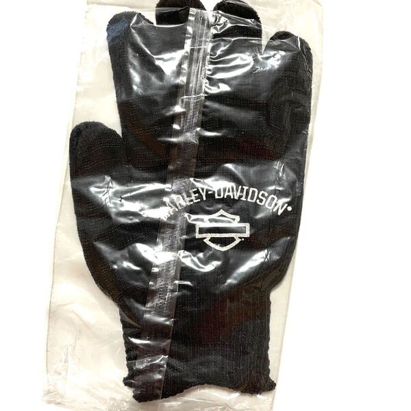 LOGO WORK GLOVE USA Harley-Davidson ハーレーダビッドソン バー&シールド ロゴ ビンテージ 00s 手袋 軍手 グローブ