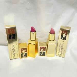 *1 jpy ~ profit body unused Yves Saint-Laurent lipstick lipstick rouge 1 number 19 number . summarize set cosme cosmetics trial 