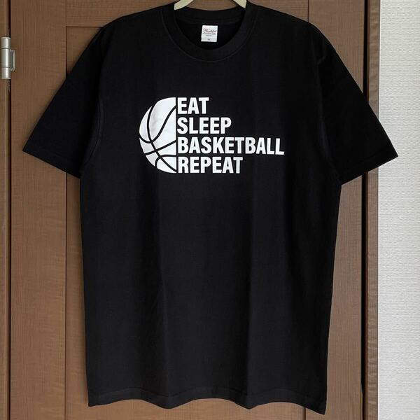 Tシャツ XLサイズ バスケ メンズ レディース バスケットボール ティシャツ 半袖 ブラック ロゴ Tee 