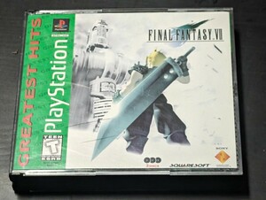 輸入品 PS1 ファイナルファンタジーⅦ Final Fantasy 7　ジャン ク　動作未確認 パワーグローブ用