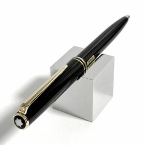 【未使用に近い】モンブラン クラシック ボールペン ブラック×ゴールド/ montblanc classic ballpoint pen black×gold