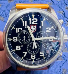 未使用品 Luminox ATACAMA FIELD CHRONOGRAPH ALARM 1940 SERIES 1944 ブルー