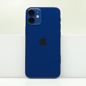 iPhone 12 mini 128GB ブルー SIMフリー 訳あり品 ジャンク 中古本体 スマホ スマートフォン 白ロム