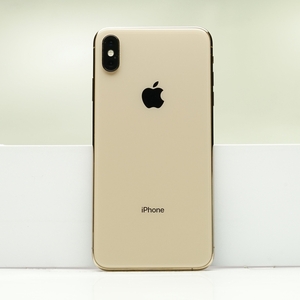 iPhone Xs Max 256GB Gold SIM free goods with special circumstances Junk used body smartphone smart phone White ROM 