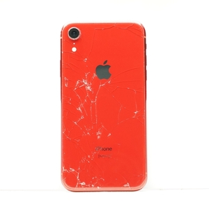 iPhone XR 128GB (PRODUCT)RED SIMフリー 訳あり品 ジャンク 中古本体 スマホ スマートフォン 白ロム