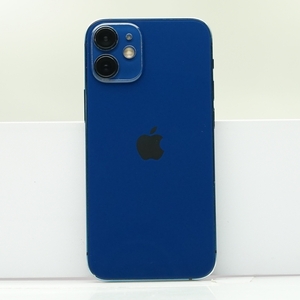 iPhone 12 mini 128GB ブルー SIMフリー 訳あり品 ジャンク 中古本体 スマホ スマートフォン 白ロム