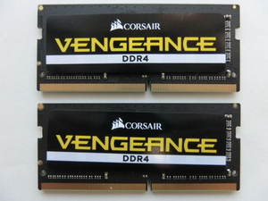 Corsair Note PC memory SODIMM PC4-21300 DDR4-2666 8GB(4GBx2) CMSX8GX4M2A2666C18