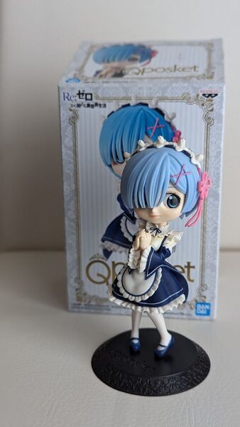 Qposket レム リゼロ Re:ゼロから始める異世界生活 【箱なし】【開いて折曲げ可であれば箱有り出来ます】